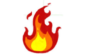 The lines will resemble a starburst pattern, and some of the lines may meet in the middle to enclose triangles. How To Draw Fire And Smoke To Create Realistic Drawings With Colored Pencils