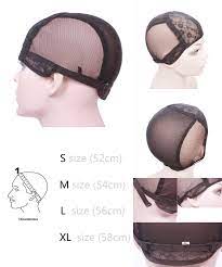 Visit To Buy 5 Pcs Lot Double Lace Wig Caps For Making Wigs And Hair Weaving Stretch Adjustable Wig Cap Hot Black Dome Weave Hairstyles Making Wigs Lace Wigs