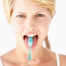 Another good way to clean your tongue is by using salt. Brush The Back Of Your Tongue Brush After Each Meal And Other Easy Ways To Get Rid Of Bad Breath According To A Dentist