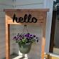 Hanging vase porch decor event in Tuscaloosa, AL