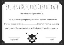 Customizible and editable so what can i say to the design?… certificates. 11 Robotics Certificate Template Ideas Certificate Certificate Templates Templates