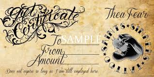 Maybe you would like to learn more about one of these? Tribal Tattoos X Tattoo Shop Gift Card