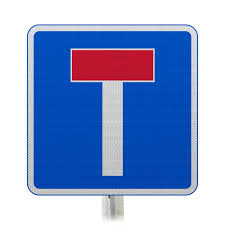 No Through Road For Vehicular Traffic Sign Face Post Mounted 816 (Face  Only) – Start Safety UK