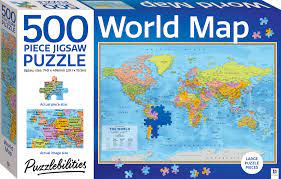 Maybe you would like to learn more about one of these? Puzzlebilities World Map 500 Piece Jigsaw Puzzle 500 Piece Jigsaws Adults Hinkler