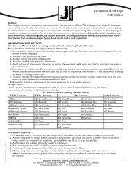 Procion Mx Color Mixing Chart Jacquard Products