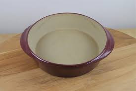 The Pampered Chef Taupe 8 Round Baking Dish With Handles 1 Quart Stoneware Family Heritage New Traditions Glazed Ringed Outer Pampered Chef Baked Dishes Chef