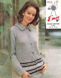 Free vintage knitting has over 1,000 vintage knit patterns which have passed into the public domain. Free Knitting Pattern 60 S Mod Cool Or Mum Cardigan I Can T Decide Vintage Knitting Pattern Archive