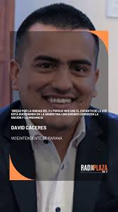 David Cáceres, viceintendente de la ciudad de Paraná, disparó contra el  presidente Javier Milei, por sus políticas, y contra el gobernador de Entre  Ríos, Rogelio Frigerio, a quien calificó como ...