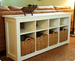 Best Of Knock Off Decor White Storage Sofa Table Knockoffdecor Com Diy Sofa Table Sofa Table With Storage Home Diy