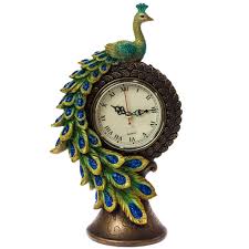 Peacock Table Clock Collections Peacock Cracker Barrel Old Country Store Table Clock Design Clock Antique Pendulum Wall Clock