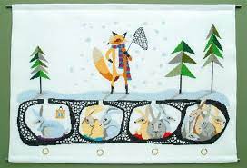 julefangst 刺繍 キット 刺繍 ステッチ