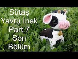 Sutas Yavru Inek Yapimi Sutasamigurumi Amigurumibuzagi Amigurumiinek Sutas Buzagi Yapimi Part7 Youtube Buzagi Amigurumi Stil Sahibi Cocuklar