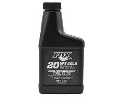 fox suspension gold bath oil fork fluid 20 weight 250ml