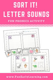 Sort It Letter Sound Correspondence No Prep Activity For Phonics Phonics Activities Phonics Letter Sound Correspondence