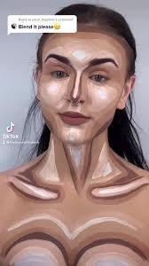 Reply to @paint..together I was totally expecting it to look so bad #fyp  #contour #foundation #blending #foundationchallenge