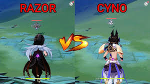 Cyno vs Razor! Who is the best dps? GAMEPLAY COMPARISON! - YouTube