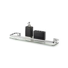 Foxtrot 22 two tiered glass shelf with towel bar, satin nickel by allied brass (28) $139. Access Denied Glass Bathroom Shelves Glass Shelves Glass Shelves In Bathroom