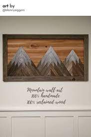 Reclaimed Wood Mountain Wall Art Vancouver B C By Danny Siggers In 2020 Reclaimed Wood Wall Art Reclaimed Wood Wall Mountain Wall Art