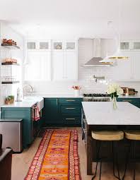 Blue lower kitchen cabinets are the most popular, according to our readers. Bored Of White Kitchens Discover The Cabinet Color Trending Now House Home