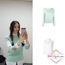 2019.07.30 dahee0315 instagram update aigoo! Lee Da Hee Brought The Minty Spring Color To Her Wardrobe Inkistyle