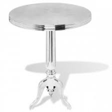 This coffee mug stand would be a great addition to any kitchen or coffee bar. Vidaxl Side End Accent Coffee Table Stand Bedroom Rack Round Aluminium Silver Buy Online In Angola At Angola Desertcart Com Productid 48217052