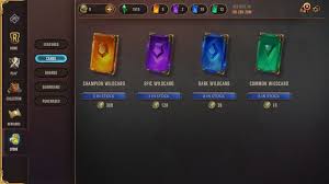 Inspired by the physical collectible card game magic: Wildcards Shards Coins Legends Of Runeterra Shacknews