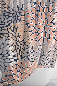 Shower Curtain Ideas Bathroom Modern Coral Shower Curtains Bathroom Shower Curtains Navy Blue Shower Curtain