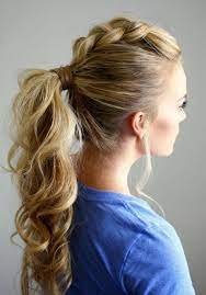 Pin By Ghy Zlan On Coifore Et Makeup Ponytail Hairstyles Hair Styles Mohawk Ponytail
