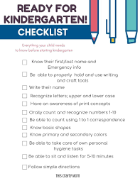 12 Tips To Ensure Your Child Is Ready For Kindergarten Starting Kindergarten Before Kindergarten Crafty Moms