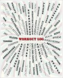 Workout Log Workout Diary With Food Exercise Journal Log