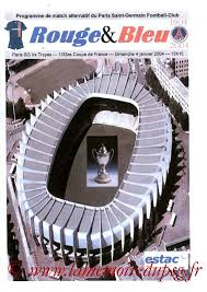 The psg side got the same result once. Psg Troyes 3 2 Ap 04 01 04 Coupe De France 03 04 Rendez Vous Sur Histoiredupsg Fr
