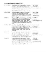 Resume Sample Nanny Professional Templates Ofver Letter Example ...