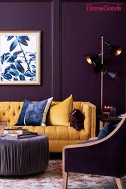 Dream Kitchens Ideas That Will Leave You Breathless Home Designs Purple Living Room Interior Design Living Room Yellow Interior