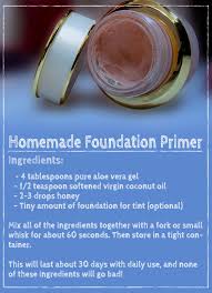 Homemade Foundation Primer Recipe Made In Your Kitchen Homemade Foundation Homemade Beauty Homemade Beauty Products