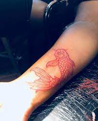 Pin By Britr On Ink Red Ink Tattoos Red Tattoos Ink Tattoo