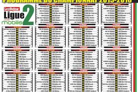 Calendriers à adapter en fonction des contraintes des composantes et des mutualisations. Ligue 1 2 Ligue 2 Mobilis Programme Complet Du Championnat