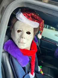 I'm just saying if Santa Claus ever needs any help it's not a sleigh but  it's a Cadillac baby and she's 21 foot long and her name is Priscilla.  She's a baddie.🖤 ￼