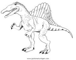 Ausmalbilder dinosaurier 6 basteln gestalten. Malvorlage Spinosaurus Coloring And Malvorlagan