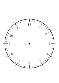 Clock Faces For Use In Learning To Tell The Time Clock Face Printable Clock Template Clock For Kids