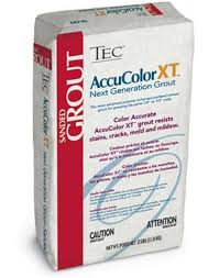 Tec Accucolor Xt Premium Sanded Grout 25lb Bag