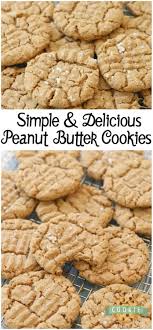 Easy Peanut Butter Cookies Family Cookie Recipes Recipe Easy Peanut Butter Cookies Peanut Butter Cookies Peanut Butter Cookie Recipe