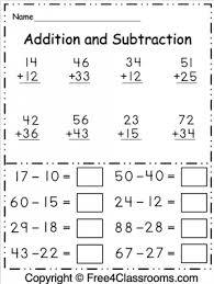 These worksheets are pdf files. Subtraction 2 Digit Archives Free And No Login Free4classrooms