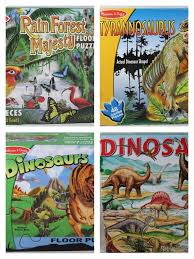 Dinosaurs Giant Floor Puzzle 48 Pieces Melissa And Doug 2 Ft X 3 Ft Complete Giant Floor Puzzle Melissa And Doug Floor Puzzle