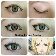 Tsunade Naruto Eyemakeuphooded Anime Cosplay Makeup Cosplay Makeup Tutorial Anime Makeup