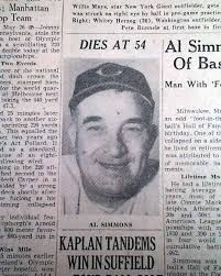 Al Simmons death...