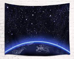 Tapestry fabric can be brushed or vacuum cleaned to get rid of dust and dry dirt, and there are special fabric upholstery cleaners that can be applied to. Amazon Com Hvest Starry Tapestry Constellation Tapestry Trippy Psychedelic Galaxy Tapestries Bohemian Hippie Space Wall Hanging Blanket For Bedroom Living Room Teen Dorm Indie Decor Poster 59x51 Inches Everything Else