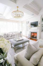 How To Decorate Using White With Kids And Pets Randi Garrett Design Family Room Decorating White Furniture Living Room Family Room