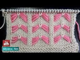 Tejido de puntos con dos agujas # 138. Pin En Pontos De Trico E Croche