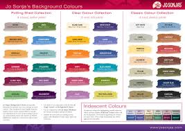 Chromas Jo Sonja Background Colors Color Chart In 2019