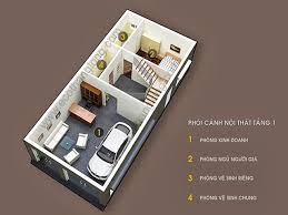 9 mẫu mặt bằng nhà phố đẹp không thể bỏ qua trước khi xây nhà
